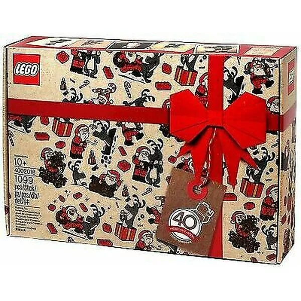 Exclusive 4002018 40-летия минифигурок LEGO Рождественский подарок