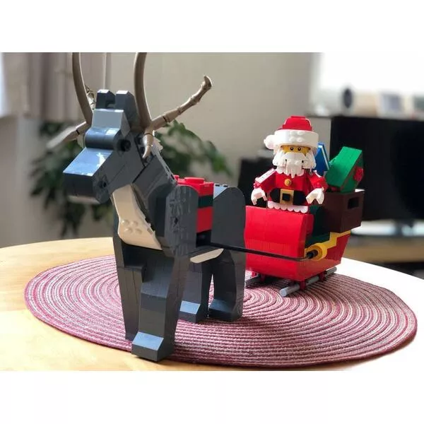 Exclusive 4002018 40-летия минифигурок LEGO Рождественский подарок