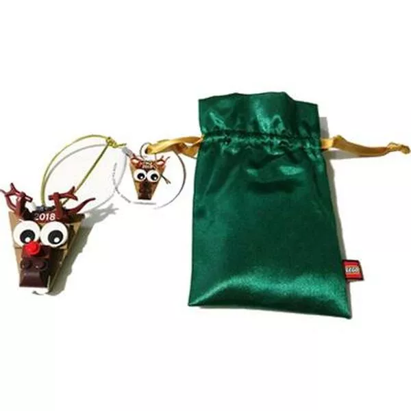 Seasonal 5005253 Christmas Ornament 2018 Reindeer Head
