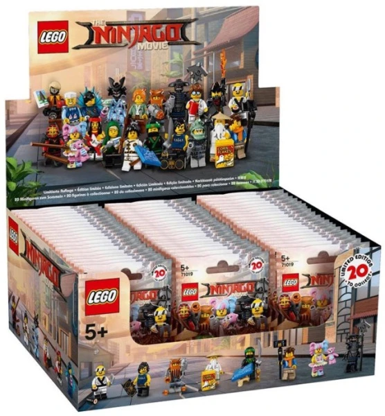 Minifigures 71019-22 Запечатанная коробка Ninjago Movie