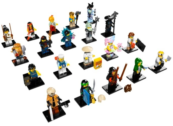 Minifigures 71019-21 Полный набор минифигурок Ниндзяго