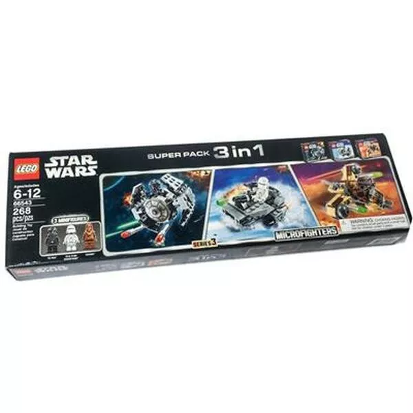 Star Wars 66543 Microfighters Super Pack 3 in 1