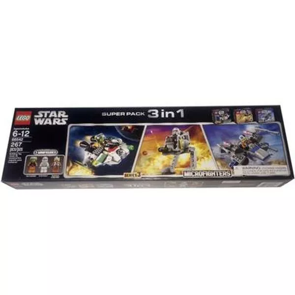 Star Wars 66542 Microfighters Super Pack 3 in 1