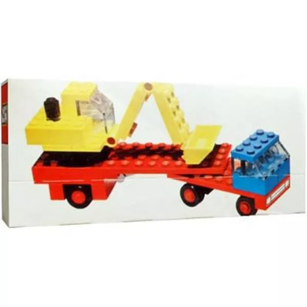 LEGOLAND 649 Low Loader Excavator