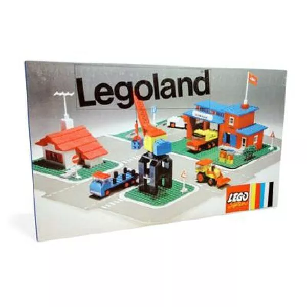 LEGOLAND 355 Town Center Set with Roadways