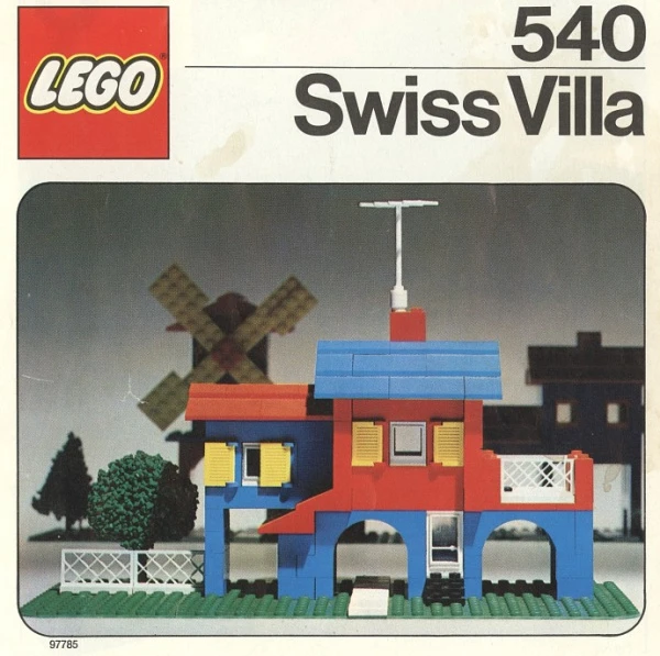 LEGOLAND 540-3 Швейцарская вилла