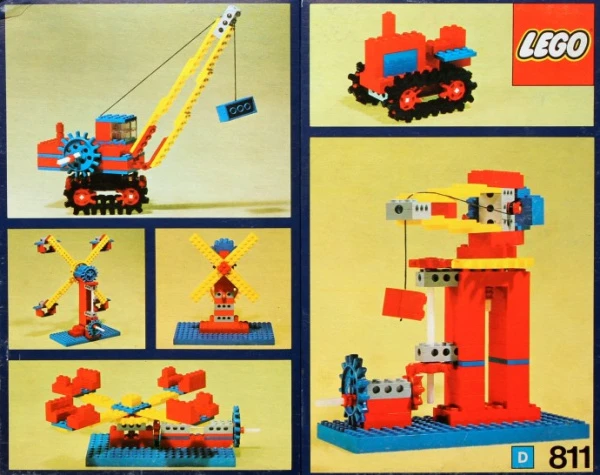 Universal Building Set 811-2 Набор шестерёнок