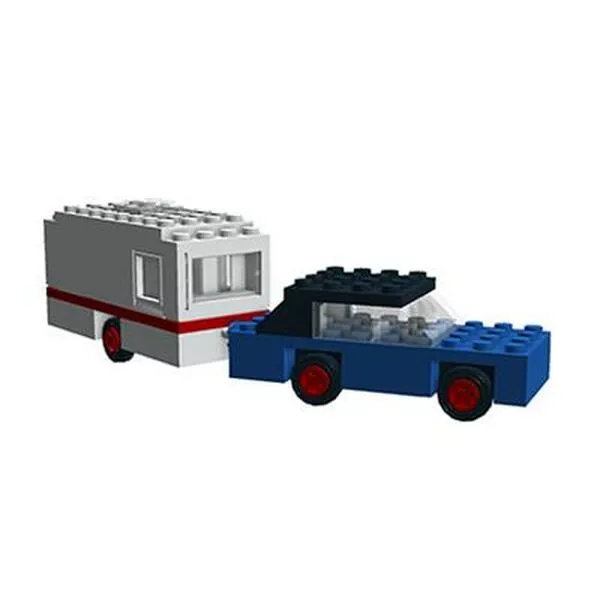 LEGOLAND 656 Car and Caravan