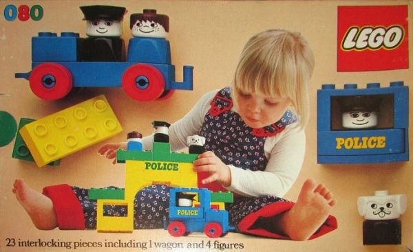 DUPLO 080-3 Полицейский участок