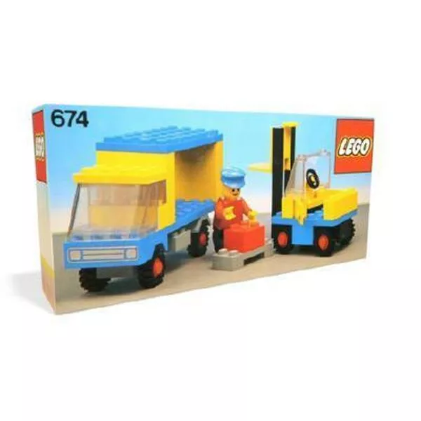 Town 674 Forklift and Truck