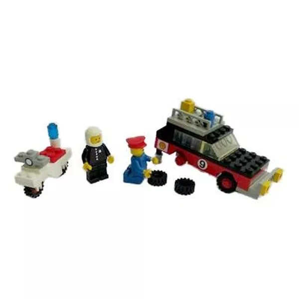 Town 673 Rally Car and Motorbike