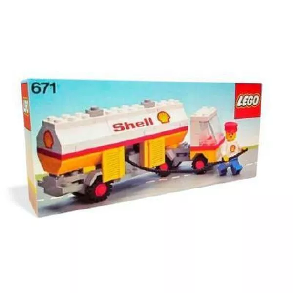 Town 671 Shell Petrol Tanker