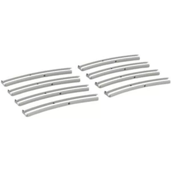 Trains 7855 8 Curved Electric Rails Grey 12 V