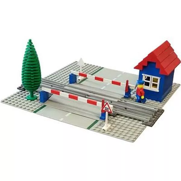 Trains 7834 Level Crossing