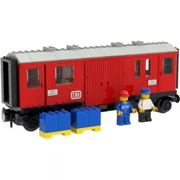 Trains 7820 Mail Van