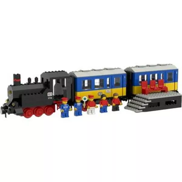 Trains 7710 Push-Along Passenger Steam Train