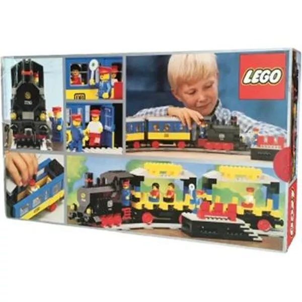 Trains 7710 Push-Along Passenger Steam Train