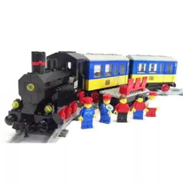 Trains 7710 Push-Along Passenger Steam Train