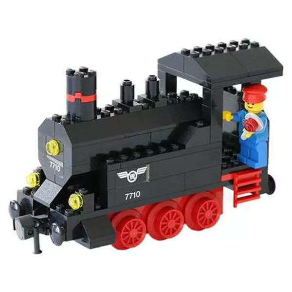 Trains 7710 Push-Along Passenger Steam Train