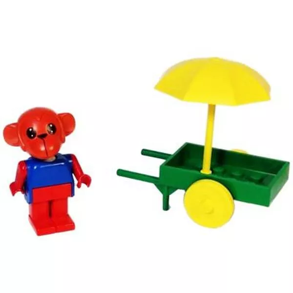 Fabuland 3604 Mark Monkey with his Fruit Stall