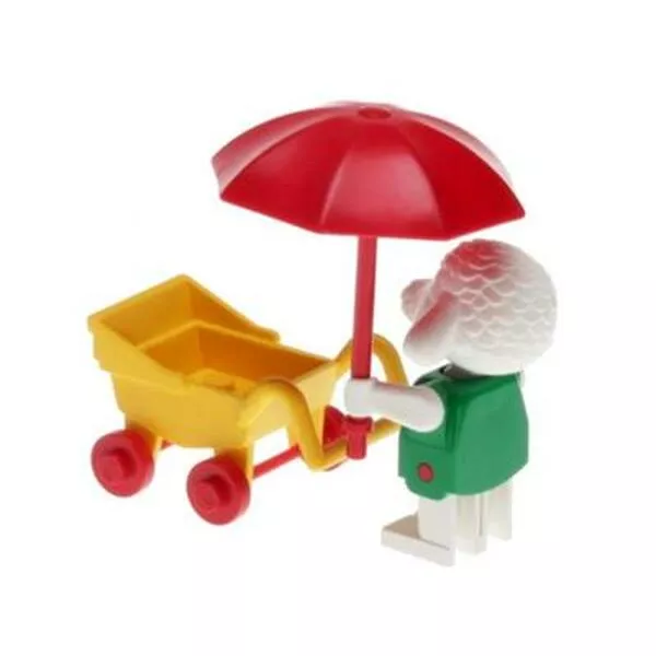 Fabuland 3602 Pram Lisa Lamb Goes Walking