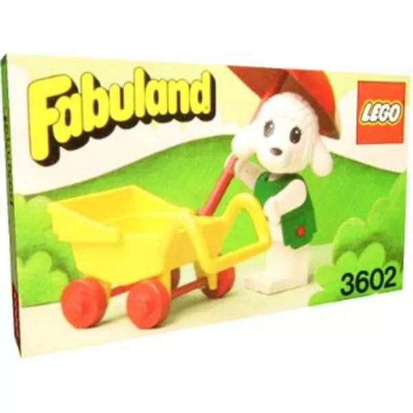 Fabuland 3602 Pram Lisa Lamb Goes Walking