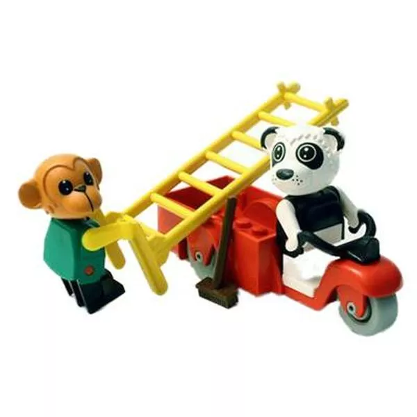 Fabuland 3628 Perry Panda and Chester Chimp