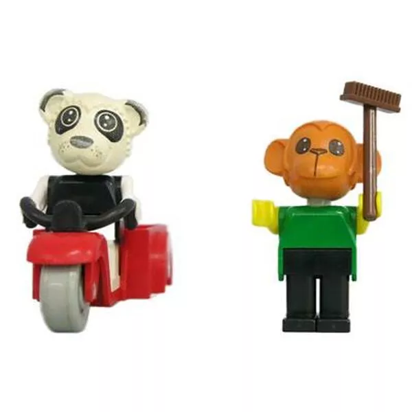 Fabuland 3628 Perry Panda and Chester Chimp