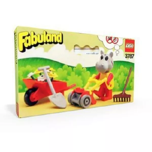 Fabuland 3787 Hannah Hippopotamus the Public Gardener
