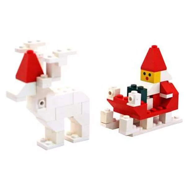 Basic 1628 Santa with Reindeer and Sleigh