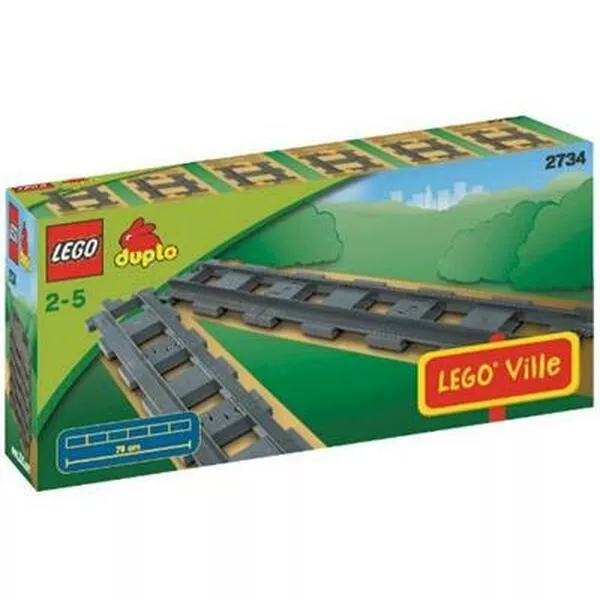 DUPLO 2734 Straight Tracks