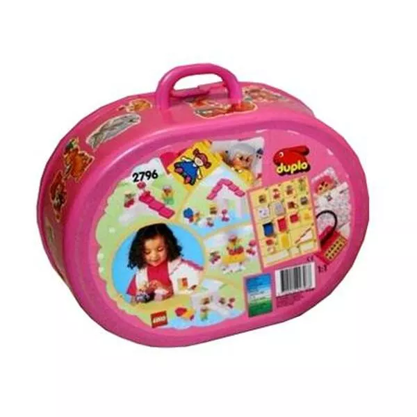 DUPLO 2796 Pink Carry Case with Handle