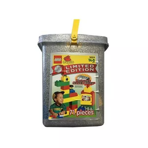 DUPLO 3029 Limited Edition Silver Duplo Bucket
