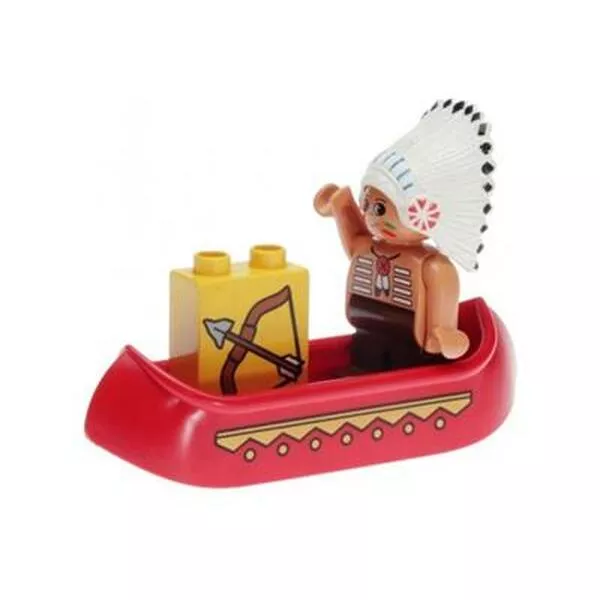 DUPLO 2431 Big Chief's Canoe