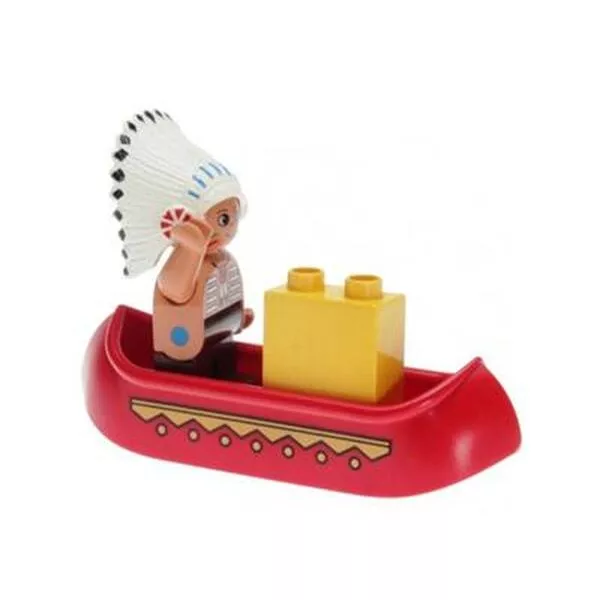 DUPLO 2431 Big Chief's Canoe
