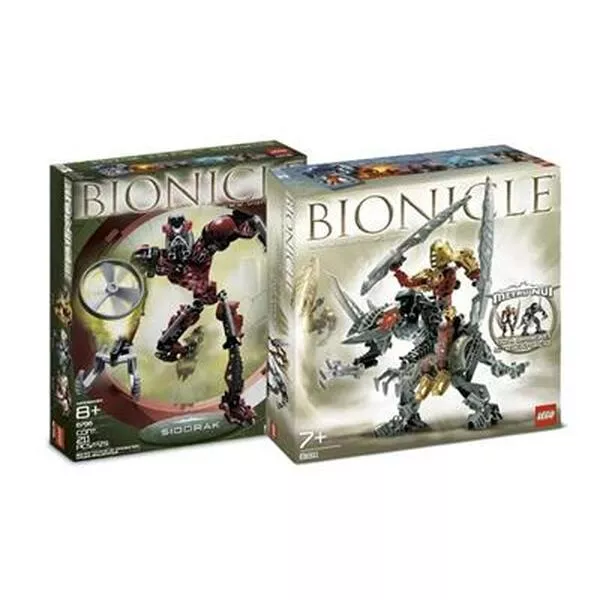 BIONICLE 65750 Bionicle Toa Lihkan & Sidorak Co