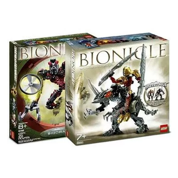 BIONICLE 65829 Bionicle Toa Lihkan & Sidorak Co