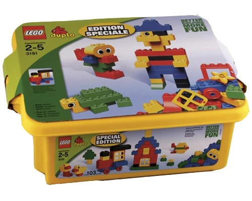 DUPLO 3191-2 Жёлтая полу-ванна, специальное издание