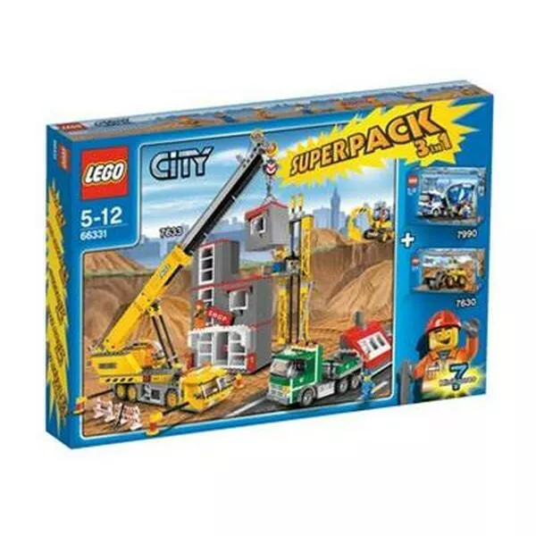 City 66331 City Super Pack 3 in 1 (Construction 1 VP)