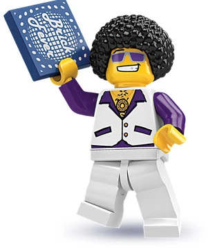 Minifigures 8684-13 Диско Чувак