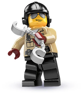 Minifigures 8684-6 Дорожный полицейский