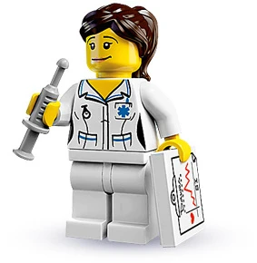 Minifigures 8683-11 Медсестра