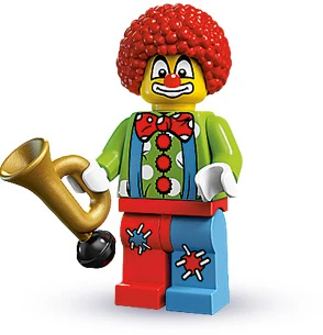 Minifigures 8683-4 Цирковой клоун