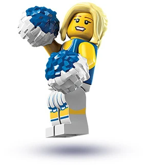 Minifigures 8683-2 Болельщица