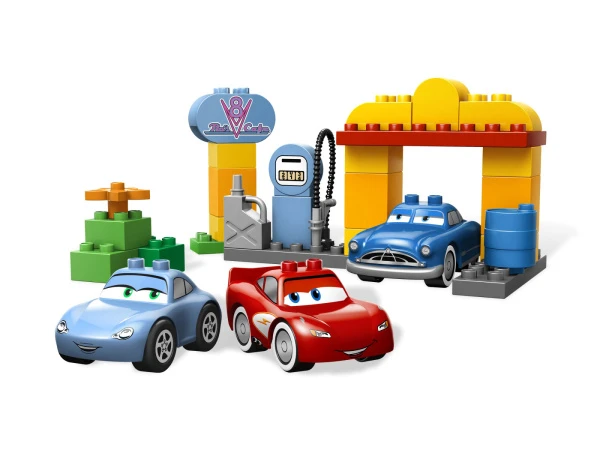 DUPLO 5815 Кафе Фло с машиной V-8
