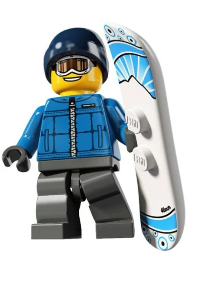 Minifigures 8805-16 Парень сноубордист