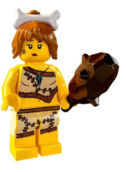 Minifigures 8805-5 Женщина-пещерница