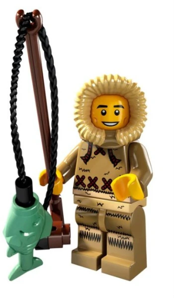 Minifigures 8805-4 Рыбак на льду