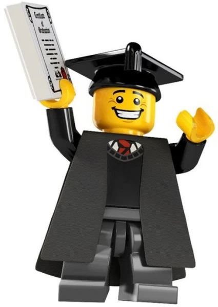 Minifigures 8805-1 Выпускник