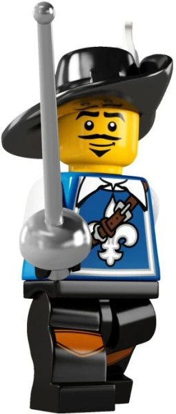 Minifigures 8804-3 Мушкетёр